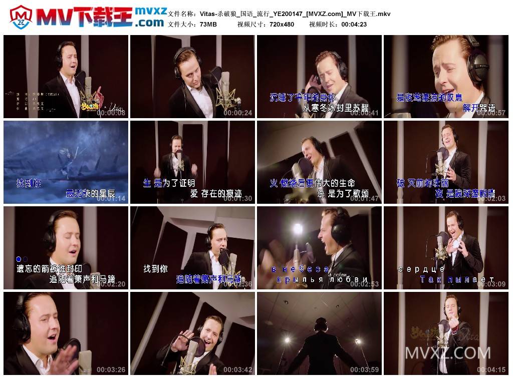 Vitas-杀破狼_国语_流行_YE200147